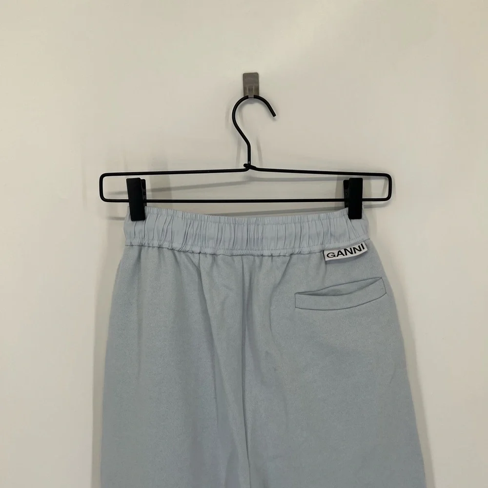 Ganni Isoli Love Club Drawstring Relaxed Long Jogger Pants - Picture 7 of 10